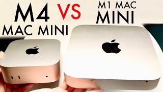 M4 Mac Mini Vs M1 Mac Mini! (Comparison) (Review)