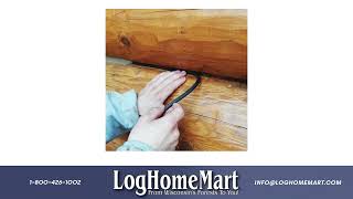 Backer Rod - For Log Cabin Caulking - Available at LogHomeMart.com