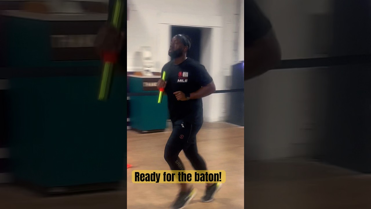 Pass me the baton and let me work! #dekafit #fitness