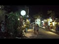 【4K】Walking through Goutama and Hanoman Street in Central Ubud at Night | BALI Experience