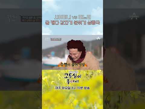고두심과 김창옥의 굴밭에서 생긴일💛 #shorts #고두심이좋아서 #신시모도