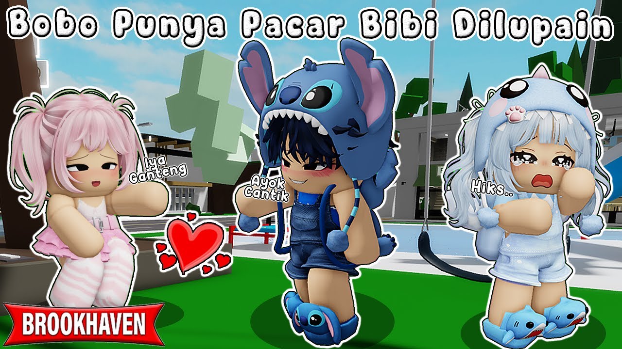 @Bobo Ganteng  PUNYA PACAR BARU? BIBI SAMPAI DILUPAIN || BROOKHAVEN RP 🏡 ROBLOX INDONESIA