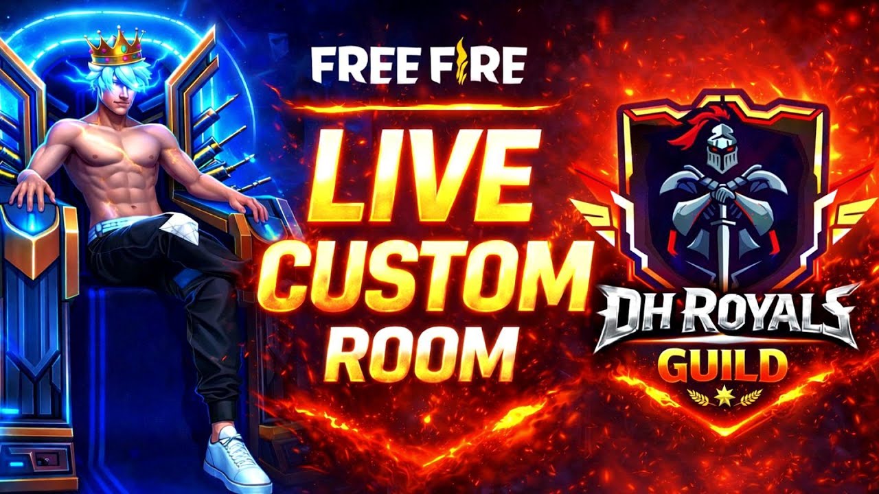 LIVE CUSTOM ROOM 🔴 | PRO PLAYERS ENTRY | DO HANUMAN LIVE | HEADSHOT CHALLENGE | #freefire #live