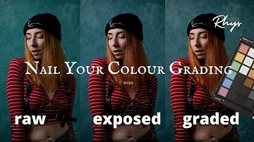 How To Colour Grade Using SPYDER CHECKR & SPYDER CUBE Using Adobe Lightroom Classic Studio Portraits