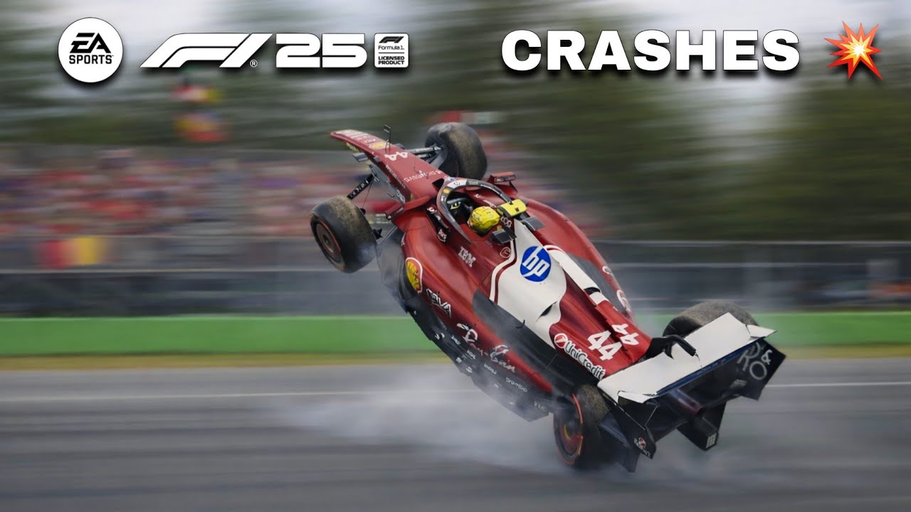 F1 25 ULTRA REALISTIC CRASH COMPILATION 💥 #32