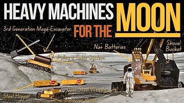 Designing Heavy Machinery To Excavate The Moon