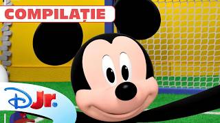 ⚽ Practicarea fotbalului | Eu și Mickey [COMPILAȚIE] | Disney Junior România