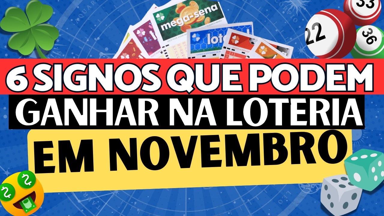 🍀6 SIGNOS COM MAIS SORTE EM NOVEMBRO 2025 - YouTube