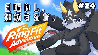 【朝活＆運動】黒獣竜といっしょ！リングフィット配信#24【ケモノ系Vtuber】