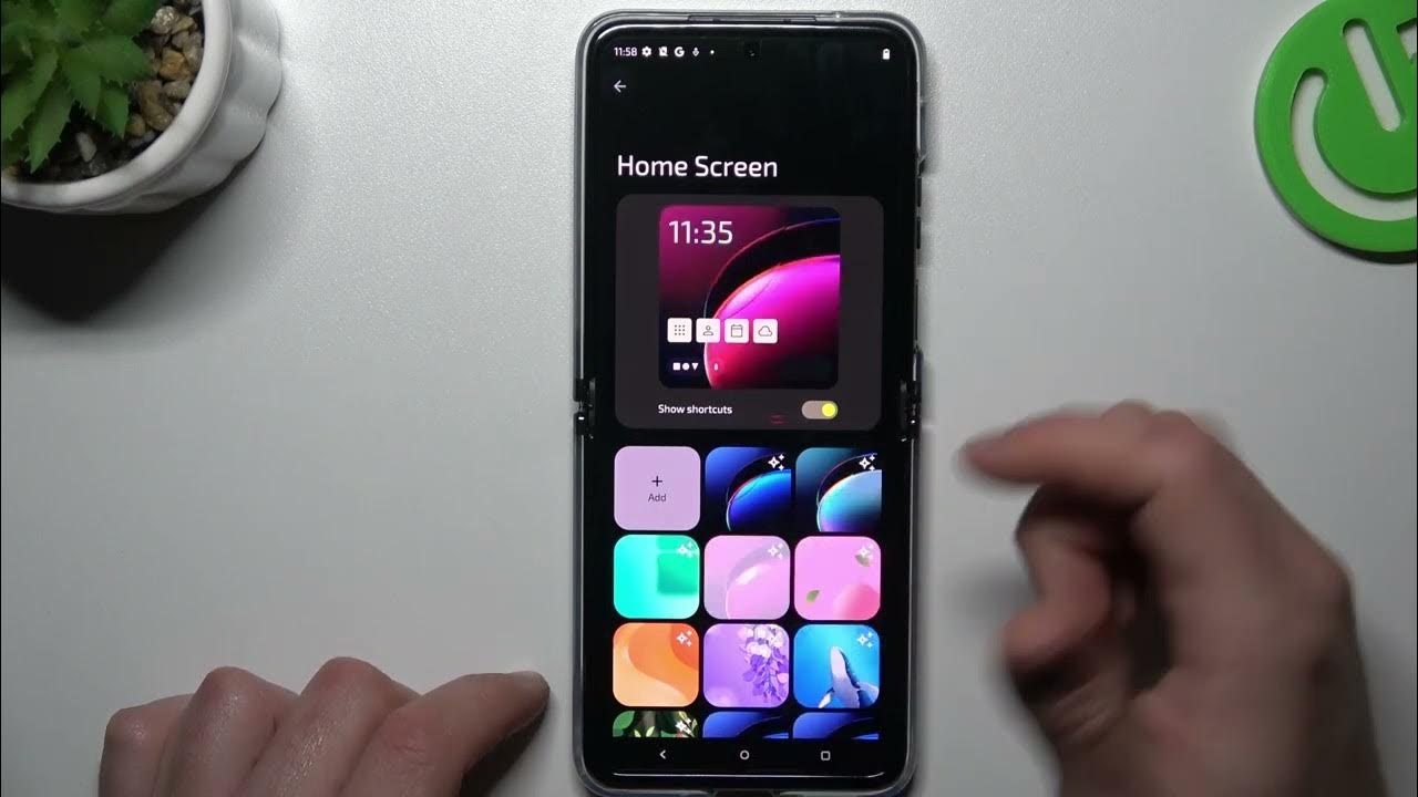 How to Customize the External Display on MOTOROLA Razr 40 Ultra YouTube