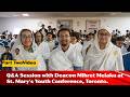 Berhan TV Q A Session With Deacon Mihret Melaku At St Mary S Youth Conference Toronto 