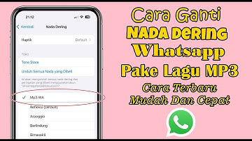 Cara Ganti Nada Dering Whatsapp Di Iphone Pakai Lagu MP3 Terbaru 2025