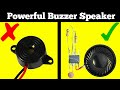 Make a powerful buzzer speaker using 555 ic