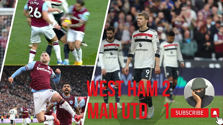 POOR FINISHING, NO DESIRE...…VAR Is A Complete DISGRACE | WEST HAM 2-1 MAN UTD