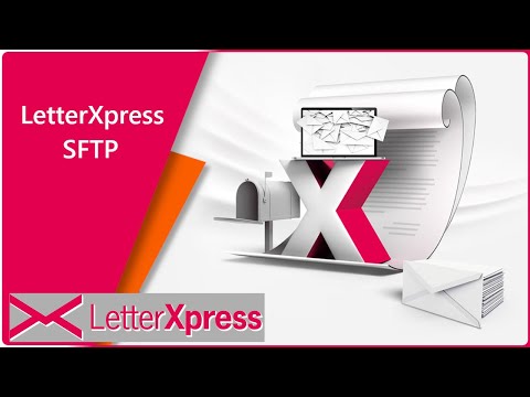 Briefe mit LXP SFTP übertragen