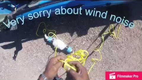 The real quick release kayak anchor system