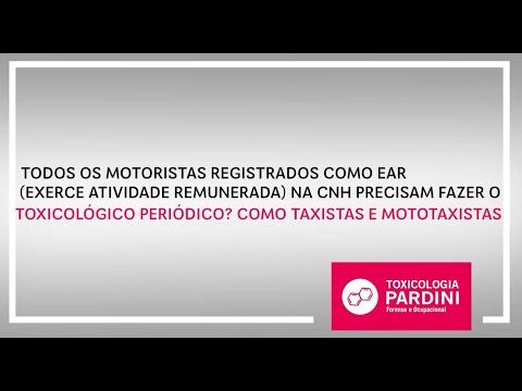 Motoristas registrados como EAR na CNH precisam fazer o Periódico? Como taxistas e mototaxistas.