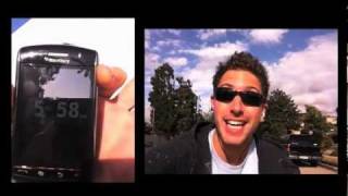 Blackberry Destruction (Filmed on an iphone)