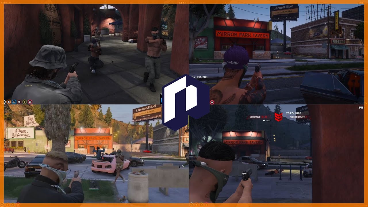 HYDRA VS HOA x SEASIDE | 6V6+ AT MIRROR PARK | NoPixel WL