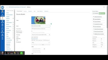 How to change course name and navigation in Canvas
