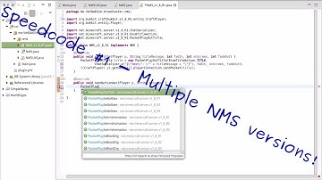 [Spigot/Bukkit] Speedcode #1 - Multiple NMS versions! (NMS Switcher)