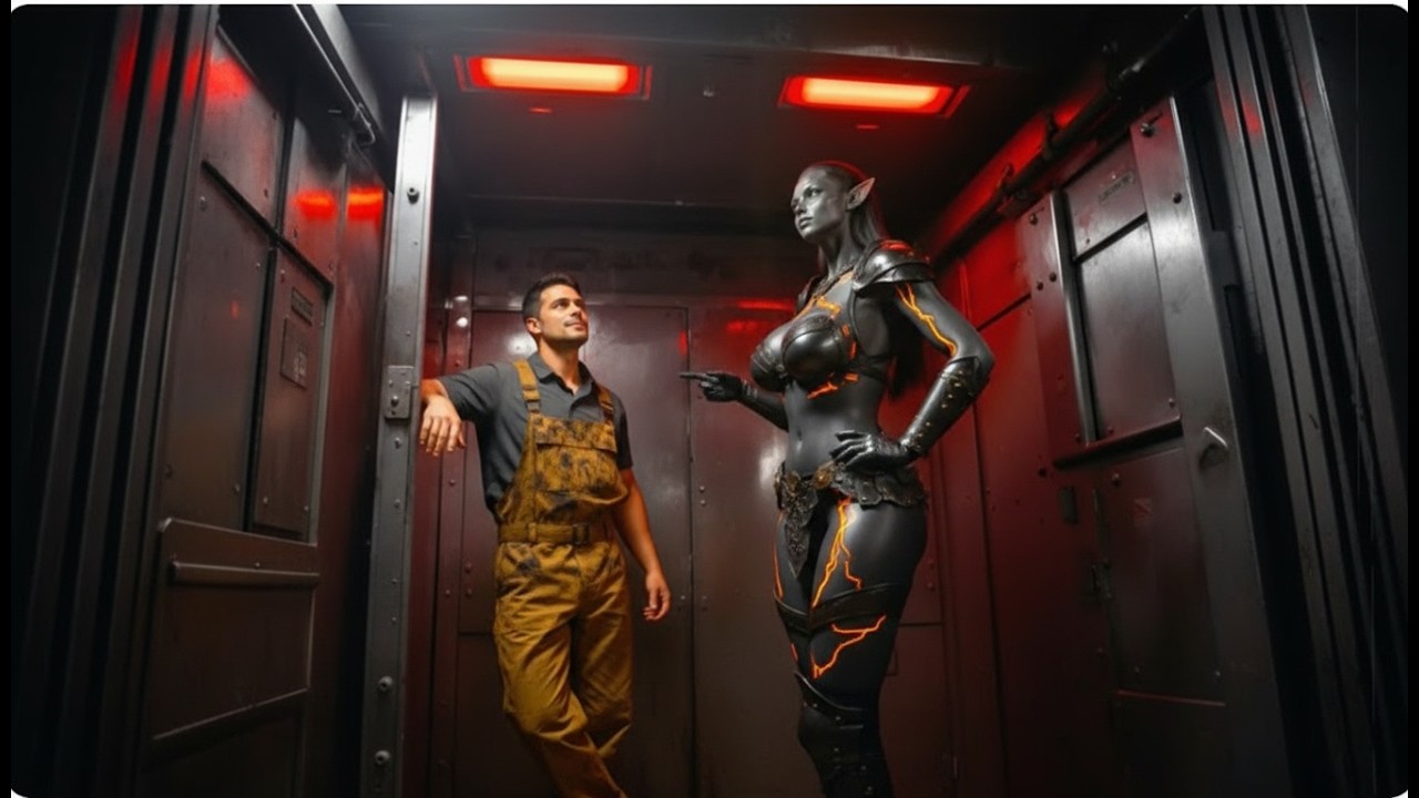 The Door Sealed Shut… and the Giant Alien Smiled at Me