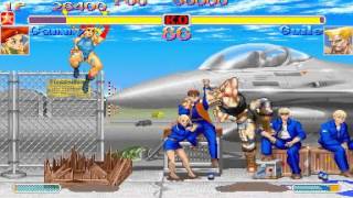 Super Street Fighter II Turbo (World 940223) - Super Street Fighter II Turbo Guile Theme (Arcade / MAME) - User video