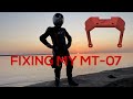 FIXING MY MT-07 | DIY DASHBOARD RELOCATION BRACKET