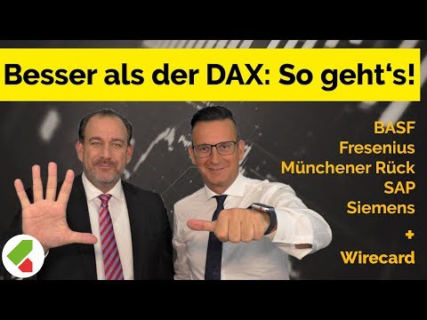 DAX-Special mit BASF, Fresenius, Münchener Rück, SAP, Siemens + Wirecard | echtgeld.tv (24.10.2019)