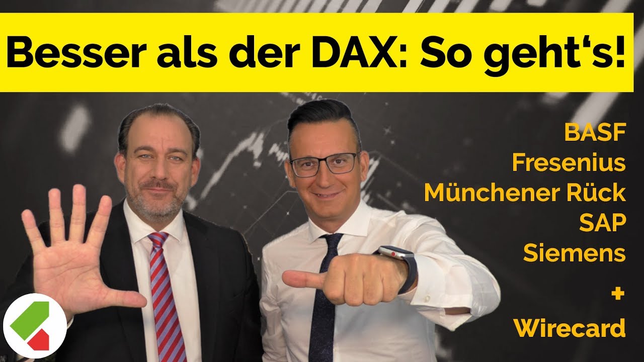 Dax Special Mit Basf Fresenius Munchener Ruck Sap Siemens Wirecard Echtgeld Tv 24 10 19 Youtube