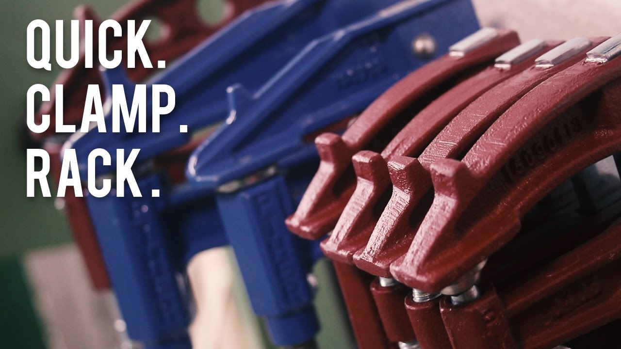 Make the Simplest clamp rack ever - YouTube