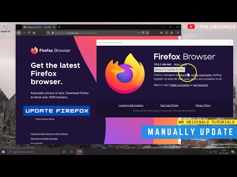 וִידֵאוֹ: כיצד לעדכן את דפדפן Mozilla שלך