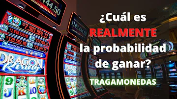 ¿Cuáles son las probabilidades de ganar a lo grande en una máquina tragaperras?