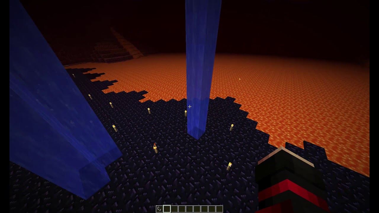 Minecraft Water in the Nether - YouTube