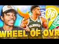 SPIN THE WHEEL OF 2K OVERALLS IN NBA 2K22