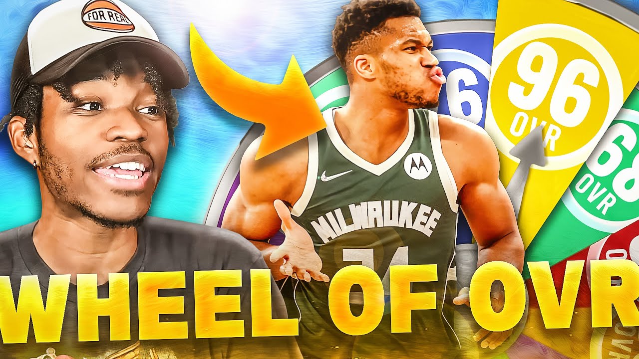 SPIN THE WHEEL OF 2K OVERALLS IN NBA 2K22 YouTube
