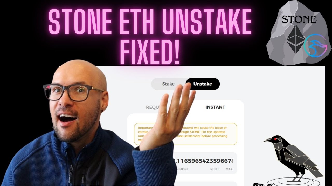 Stake Stone ETH Withdrawal Fixed - YouTube