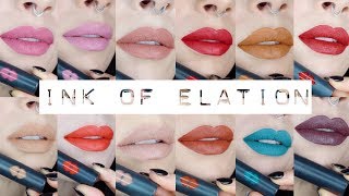 Ink Of Elation Silky Matte Liquid Lipsticks | Full Swatch and Review