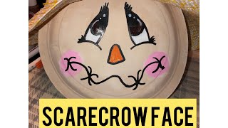 Let’s make a scarecrow face