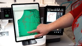 Using Janome AcuSetter App with the Continental M17 screenshot 5