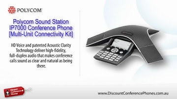 Sound Station IP7000 [Multi-Unit Connectivity Kit] Video Overview