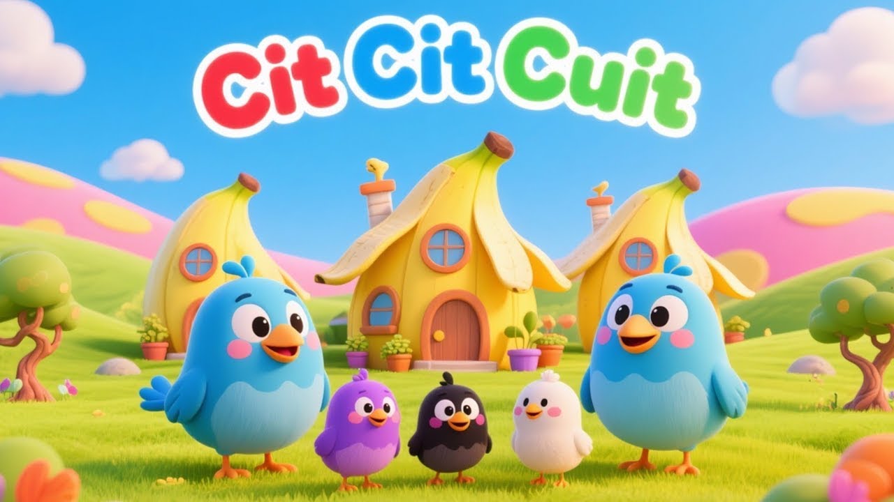 CIT CIT CUIT | TEK KOTEK | 5 BEBEK KECIL BERMAIN | SUARA HEWAN | Kids WoWy