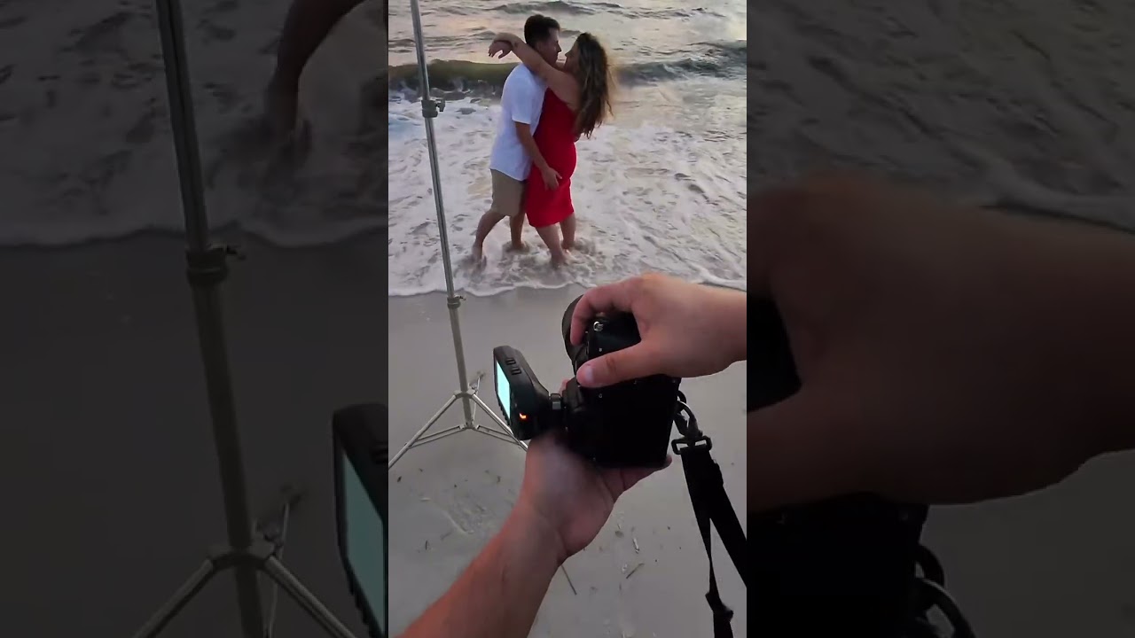 Epic Sunset Shot lit with MagMod XL by Clem Photography