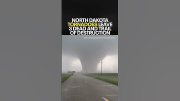 North Dakota tornado leaves 3 dead and thousands without power