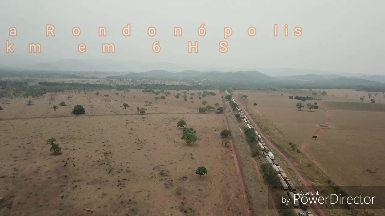 De Cuiabá a Rondonópolis, 200 km em seis horas - YouTube