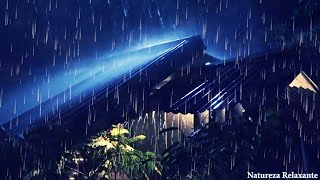 Thunderstorm & Heavy Rain Sounds for Sleep, Study, Relaxation | Huge Rain on Roof & Powerful Thunder by Natureza Relaxante 3,178 views 1 month ago 24 hours