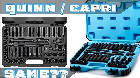 Harbor Freight Quinn and Capri Tools Impact Socket Sets