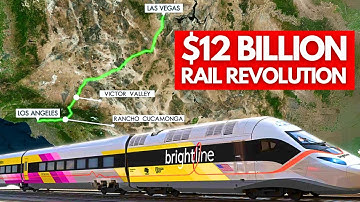 Brightline West: de spoorweg van 12 miljard dollar waar Amerika op heeft gewacht