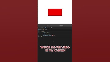 HOW TO MAKE A RECTANGLE HTML + CSS || كيفية صنع شكل مستطيل سي اس اس #coding #webdesign #html5  #html