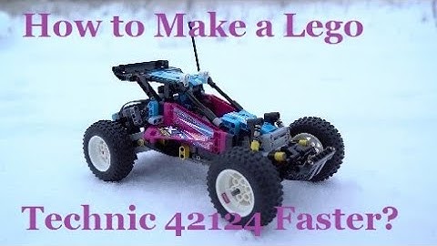 How to Make a Lego 42124 faster?